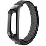 Max Replacement Nylon Watch Strap Watch Band for Xiaomi Mi Band 3 gray