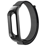 Max Replacement Nylon Watch Strap Watch Band for Xiaomi Mi Band 3 gray