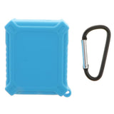 Max Silicon Cover Case For Apple AirPods iPhone Earphones Protective Pouch blue