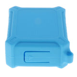 Max Silicon Cover Case For Apple AirPods iPhone Earphones Protective Pouch blue