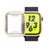 Maxbell TPU Full Cover Screen Protective Case For Apple Watch Series 4 44mm gold