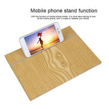 Maxbell 12'' HD Mobile Phone Anti-Radiation Screen Amplifier with Wood Stand  Golden