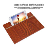 Maxbell 12'' HD Mobile Phone Anti-Radiation Screen Amplifier with Wood Stand  Brown