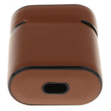 Max PU Leather Headset Case Protect Cover for AirPods Charging Box Brown - Aladdin Shoppers