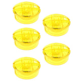 Maxbell 5 Pieces Cable Corder Clips Organizer Ties Management  Yellow