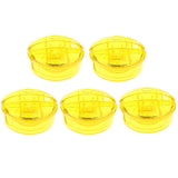 Maxbell 5 Pieces Cable Corder Clips Organizer Ties Management  Yellow