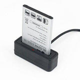 Maxbell Battery Charging Base Charger USB Battery Charging Dock for LG Black V10