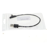 Maxbell 90 Degree USB Type C Cable Fast Charging Data Cable for Android  Black 0.25m
