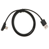 Maxbell 90 Degree USB Type C Cable Fast Charging Data Cable for Android  Black 1m