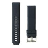 Maxbell 20mm Replacement Silicone Sport Band Strap For Garmin Vivoactive 3 black
