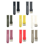 Maxbell 20mm Replacement Silicone Sport Band Strap For Garmin Vivoactive 3 black