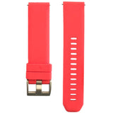 Maxbell 20mm Replacement Silicone Sport Band Strap For Garmin Vivoactive 3 red