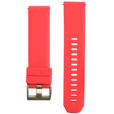 Maxbell 20mm Replacement Silicone Sport Band Strap For Garmin Vivoactive 3 red