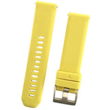 Maxbell 20mm Replacement Silicone Sport Watch Band Strap For Huawei Honour S1 yellow