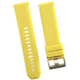 Maxbell 20mm Replacement Silicone Sport Watch Band Strap For Huawei Honour S1 yellow