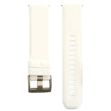 Maxbell 20mm Replacement Silicone Sport Band Strap For Garmin Vivoactive 3 white