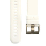Maxbell 20mm Replacement Silicone Sport Band Strap For Garmin Vivoactive 3 white