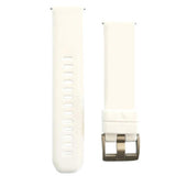 Maxbell 20mm Replacement Silicone Sport Band Strap For Garmin Vivoactive 3 white