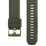 Maxbell 20mm Replacement Silicone Sport Watch Band Strap For Huawei Honour S1 green