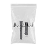 Maxbell Smart Sports Bluetooth PU Leather Watch Strap for Huawei B5 18mm black