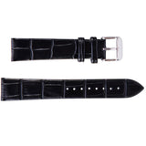 Maxbell Smart Sports Bluetooth PU Leather Watch Strap for Huawei B5 18mm black