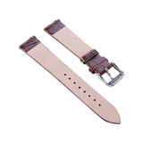 Maxbell Smart Sports Bluetooth PU Leather Watch Strap for Huawei B5 18mm brown