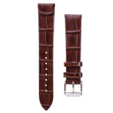 Maxbell Smart Sports Bluetooth PU Leather Watch Strap for Huawei B5 18mm brown