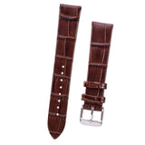 Maxbell Smart Sports Bluetooth PU Leather Watch Strap for Huawei B5 18mm brown