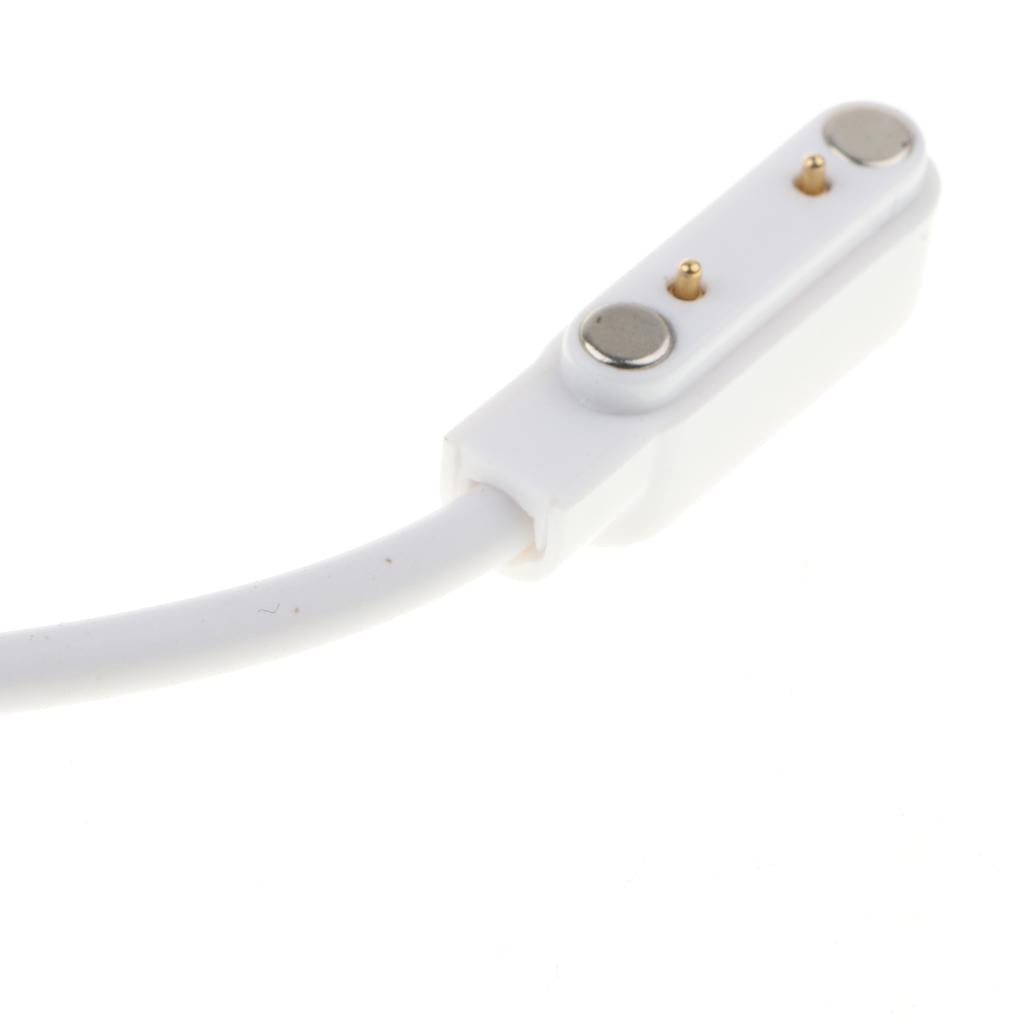 Maxbell USB Watch Charging Cable Magnetic Charger Dock for 2 Pin Smart Watch 7.62mm