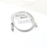 Maxbell USB Type-C Data Sync Fast Charging Cable for Samsung Phone Silver