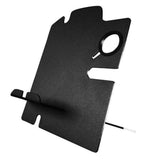 Maxbell 2 in 1 Aluminum Alloy Desktop Stand Holder for iPhone and Apple Watch black