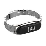 Max Replacement Band Metal Bracelet Wristband for Xiaomi Band 3 Rose Gold