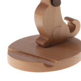 Max Wooden Phone Stand Cell Phone Holder for iPhone X Wood Golden Retriever Dog