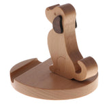 Max Wooden Phone Stand Cell Phone Holder for iPhone X Wood Golden Retriever Dog