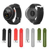 Max Maxb Silicone Smart Watch Band Replacement Strap for AMAZFIT Watch 3 Gray