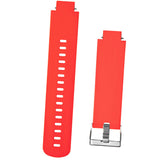 Max Maxb Silicone Smart Watch Band Replacement Strap for AMAZFIT Watch 3 Red