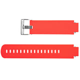 Max Maxb Silicone Smart Watch Band Replacement Strap for AMAZFIT Watch 3 Red