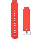 Max Maxb Silicone Smart Watch Band Replacement Strap for AMAZFIT Watch 3 Red