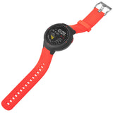 Max Maxb Silicone Smart Watch Band Replacement Strap for AMAZFIT Watch 3 Red