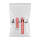 Max Maxb Silicone Smart Watch Band Replacement Strap for AMAZFIT Watch 3 Red