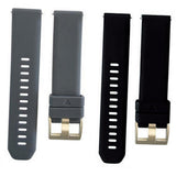 Max 2 Pieces Replacement Silicone Sport Band Strap For Garmin Vivoactive 3 20mm
