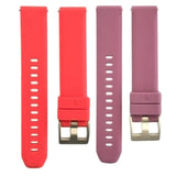 Max 2 Pieces Replacement Silicone Sport Band Strap For Garmin Vivoactive 3