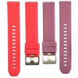 Max 2 Pieces Replacement Silicone Sport Band Strap For Garmin Vivoactive 3