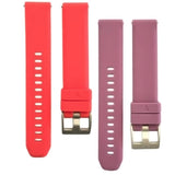Max 2 Pieces Replacement Silicone Sport Band Strap For Garmin Vivoactive 3