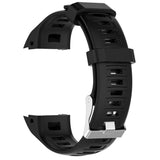 Max Silicone Bracelet Strap Watch Band for Garmin Instinct Sport Watch Black