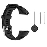Max Silicone Bracelet Strap Watch Band for Garmin Instinct Sport Watch Black