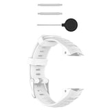 Max Silicone Bracelet Strap Watch Band for Garmin Instinct Sport Watch White