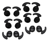 Max Silicone Gel Earbuds Eartips Caps for Samsung Galaxy S6 S7 Black - Aladdin Shoppers
