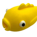 Max Cute Animal USB Charging Cable Case Saver Protector Yellow Striped Fish