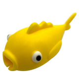 Max Cute Animal USB Charging Cable Case Saver Protector Yellow Striped Fish